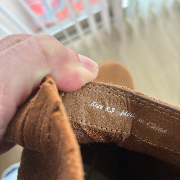 Caster H2O Waterproof Lug Sole Platform Bootie in Camel, 8.5 - Picture 6 of 7